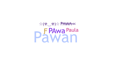 暱稱 - Pawa