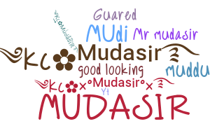 暱稱 - Mudasir