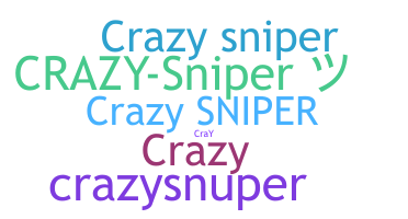 暱稱 - crazysniper