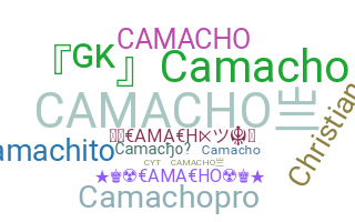 暱稱 - Camacho