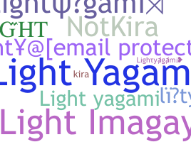 暱稱 - lightyagami