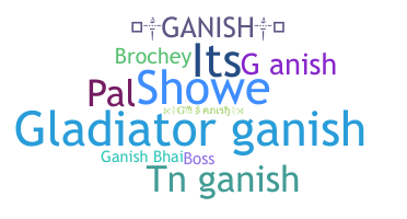 暱稱 - Ganish