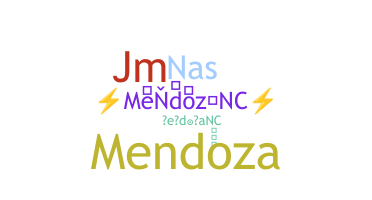 暱稱 - MendozaNC