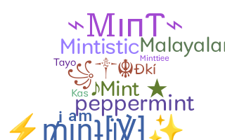 暱稱 - Mint