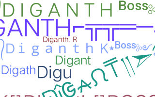 暱稱 - Diganth