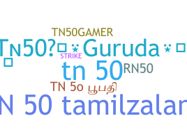暱稱 - TN50