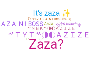 暱稱 - zaza