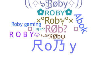 暱稱 - Roby