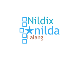 暱稱 - Nilda