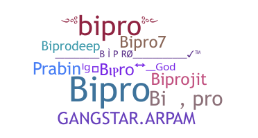 暱稱 - bipro