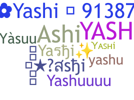 暱稱 - Yashi