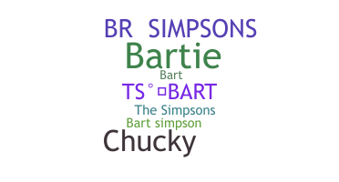 暱稱 - BartSimpson