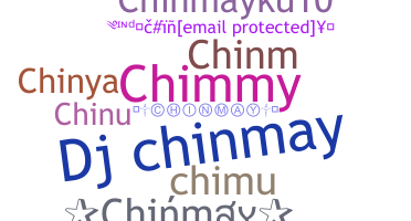 暱稱 - chinmay