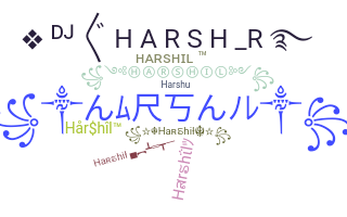 暱稱 - harshil