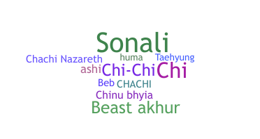 暱稱 - Chachi