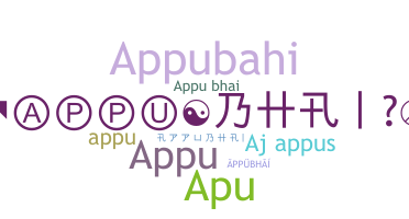 暱稱 - Appubhai