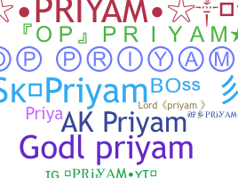 暱稱 - Priyam