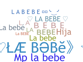 暱稱 - labebe