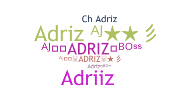 暱稱 - Adriz