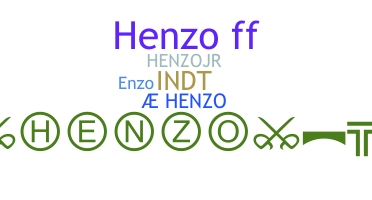 暱稱 - Henzo