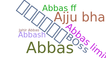 暱稱 - AbbasBoss