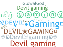 暱稱 - DevilGaming