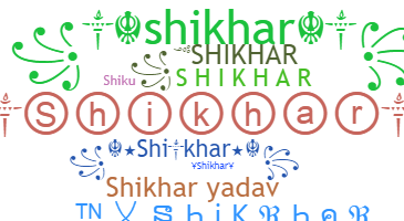 暱稱 - shikhar