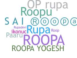 暱稱 - Roopa