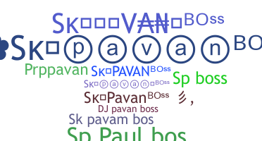 暱稱 - SkPavanBoss