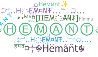暱稱 - Hemant