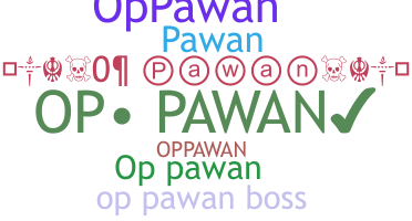暱稱 - Oppawan