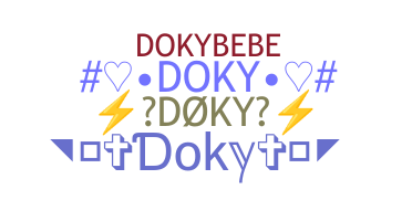 暱稱 - Doky