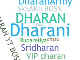 暱稱 - Dharan