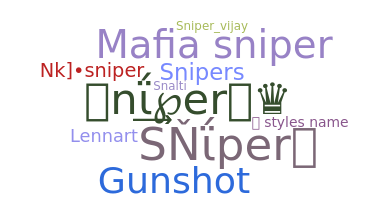 暱稱 - snipers