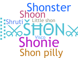 暱稱 - Shon
