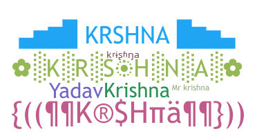 暱稱 - Krshna