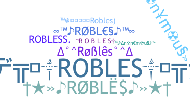 暱稱 - Robles