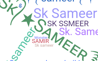 暱稱 - SkSameer
