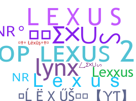 暱稱 - Lexus