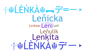 暱稱 - Lenka