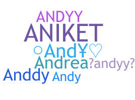 暱稱 - Andyy