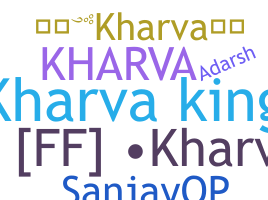 暱稱 - Kharva