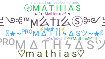 暱稱 - Mathias