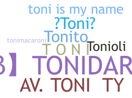 暱稱 - Toni