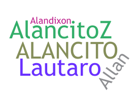 暱稱 - Alancito