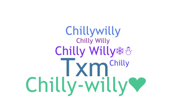 暱稱 - chillywilly
