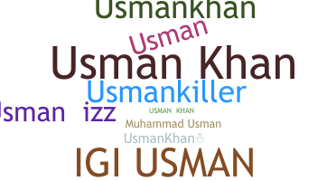 暱稱 - UsmanKhan