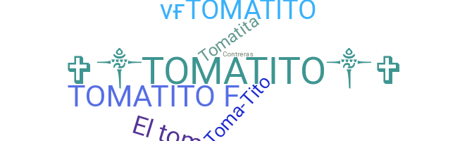 暱稱 - Tomatito