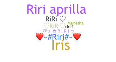 暱稱 - RIRI