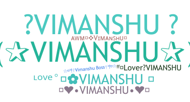 暱稱 - Vimanshu